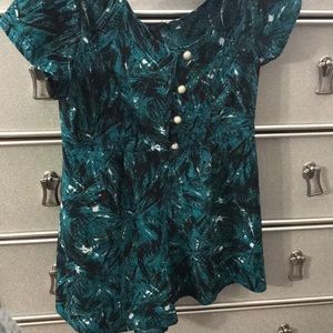 ✨✨✨lovely turquoise summer romper✨✨✨